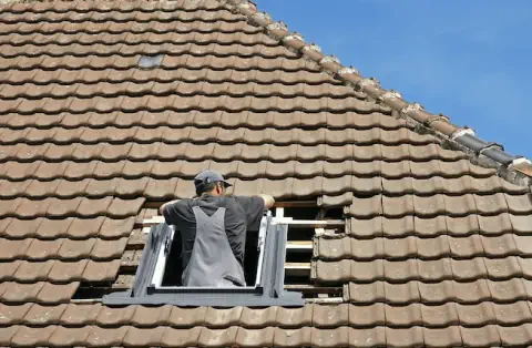 Pose de velux - Quilly